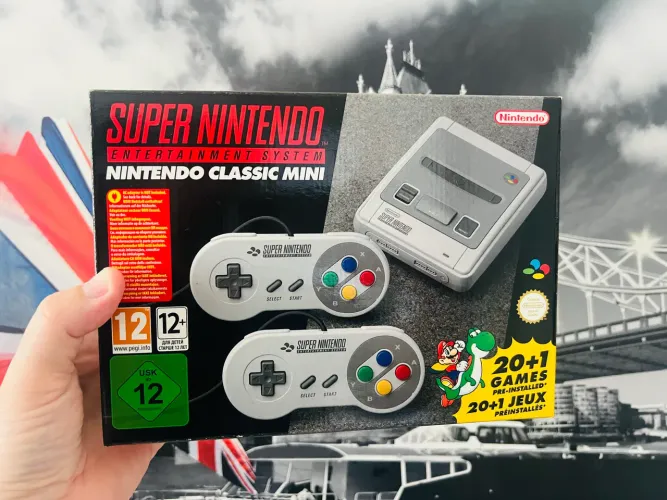 SNES MINI CLASSIC LACRADO