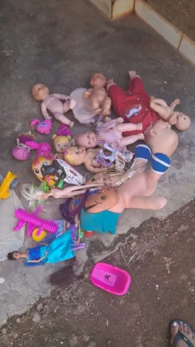 Lotes de brinquedos tudo por 70$ não entrego apenas venda retirar no setor jardim