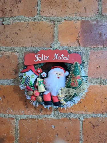 Guirlanda Natal Papai Noel