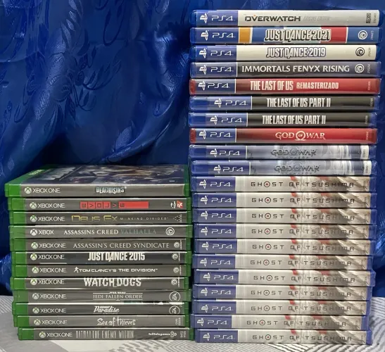 Jogos de PS4 e XBOX ONE A Venda ( LEIA A DESCRIÇÃO )