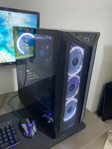 CPu Gamer Intel core i7 10700k 4.8Ghz 16gb Ddr4 NVMe Radeon Rx 580 8GB xFx