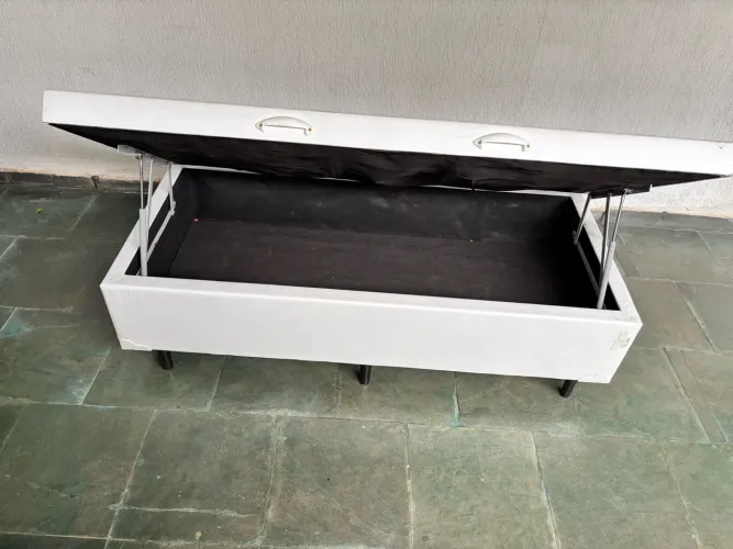 Cama Baú Infantil com Colchão (Semi Nova)