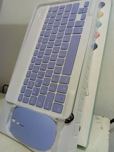 Kit Teclado e Mouse Bluetooth ultrafino e leve!