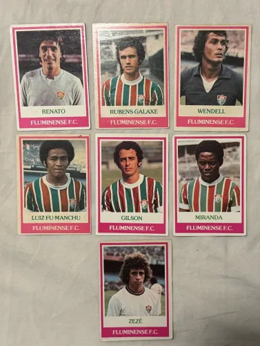 Kit Cards ping pong Fluminense 1979