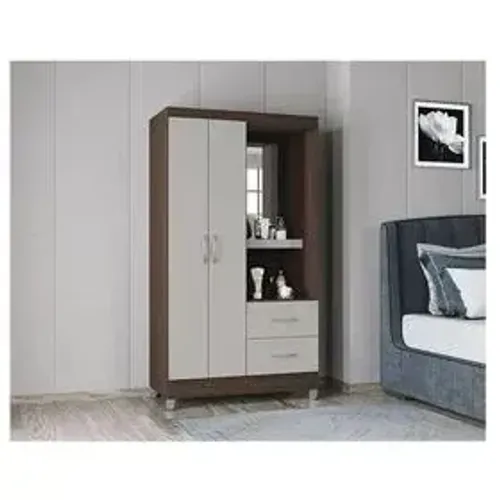 Guarda Roupa C/2 Portas 2 Gavetas - (Entregamos)!