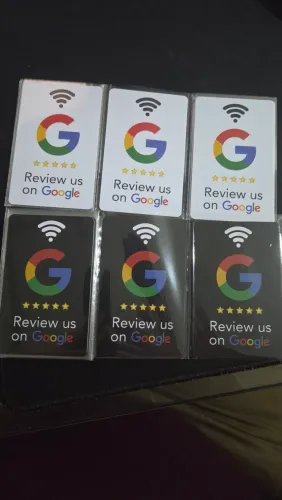 Placa nfc de avaliação do google