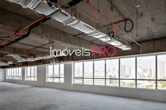 Conjunto comercial novo de altíssimo padrão na região da Berrini com 253m²