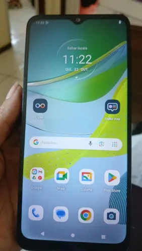 Motorola e13 grafite ótimo estado