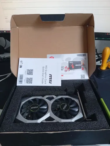 Placa de video GTX 1650 Ventus 2x MSI