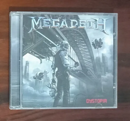 CD Megadeth Dystopia 2016 novo