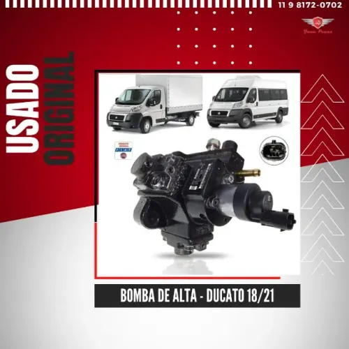 Bomba de alta a  base de troca - ducato 2018 a 2021 