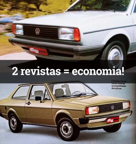 Voyage e Parati BX quadrados - Kit de 2 revistas Quatro Rodas