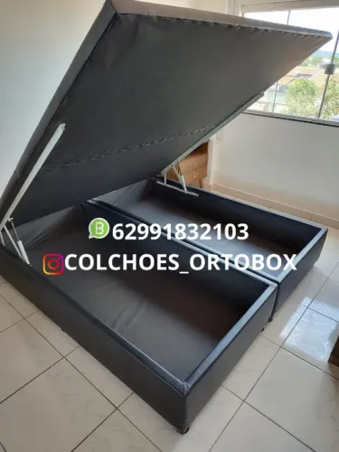 Cama Box Baú Queen Size direto da fabrica