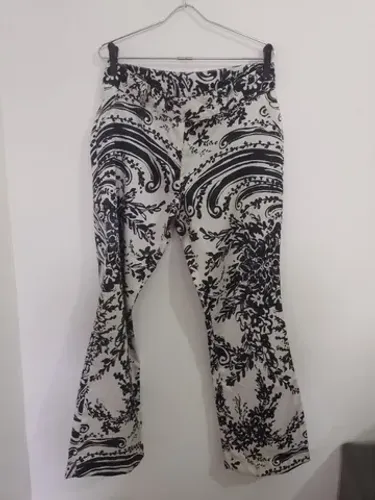 calça estampada da le lis blanc