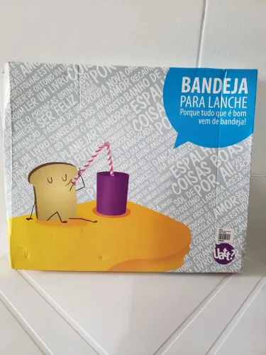 Oportunidade! Bandeja Mãe, Eu Te Amo Com Suporte Para Copo