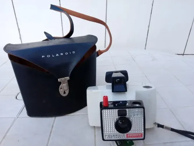 Máquina Fotográfica Polaroid Antiga rara