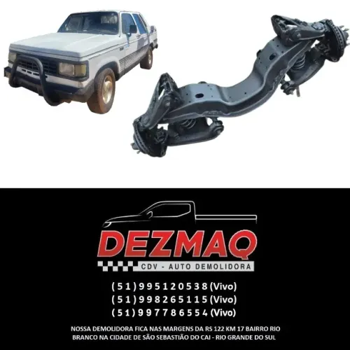 Suspensão Dianteira Agregado Freio a Disco Chevrolet D20 1985/1996