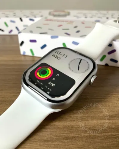 Smartwatchs w29 pro 1gb de armazenamento para fotos e musicas