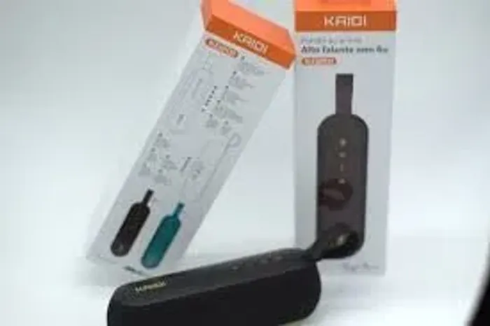 caixinha portátil kaidi kd201 Bluetooth