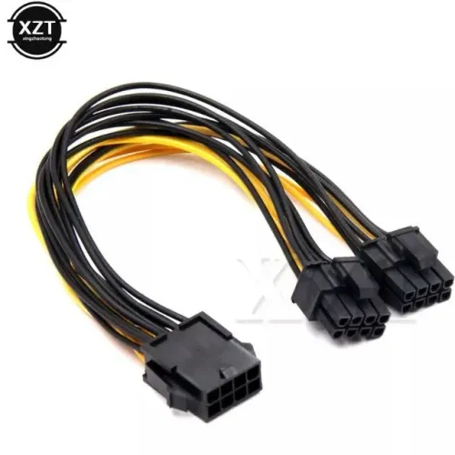 Adaptador 8 Pinos para 2 saidas 8 Pinos(6+2) - Pra Placas de Video