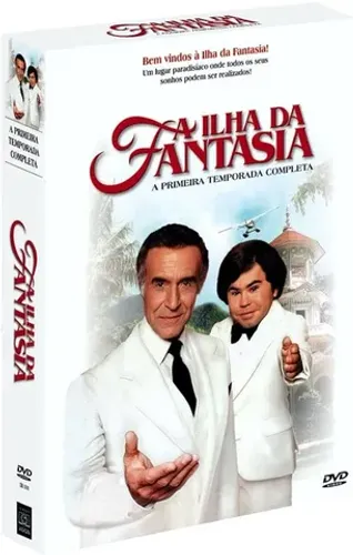 DVD: A Ilha da Fantasia (1.ª temporada) dublado & legendado (lacrado) ficção/aventura