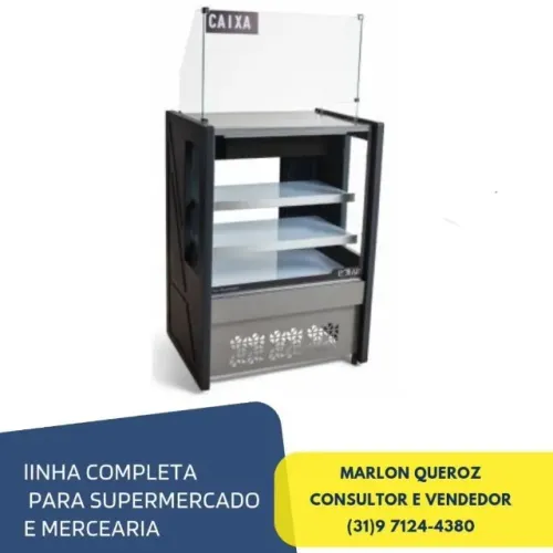 Balcão Caixa Polar com Gaveta