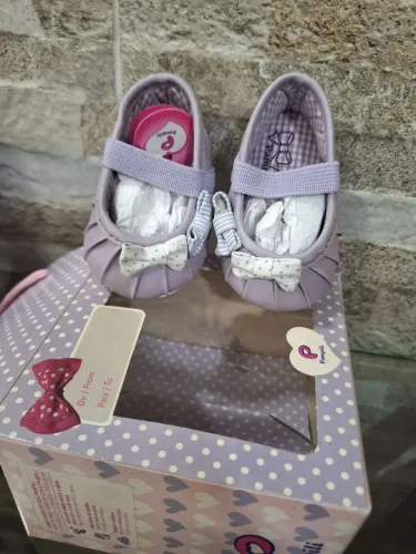 Sapato pampili bonequinha menina