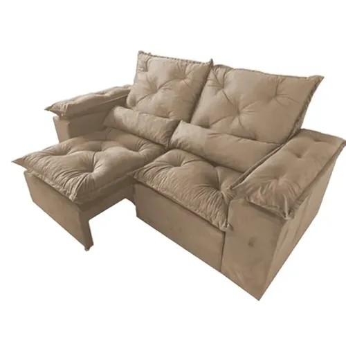 Sofá Retrátil e Reclinável Gama