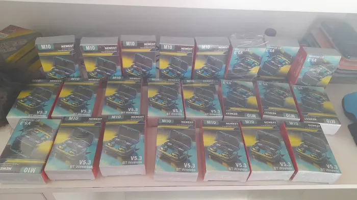 Fone de Ouvido Bluetooth M10 - Novo -WS - V5.3