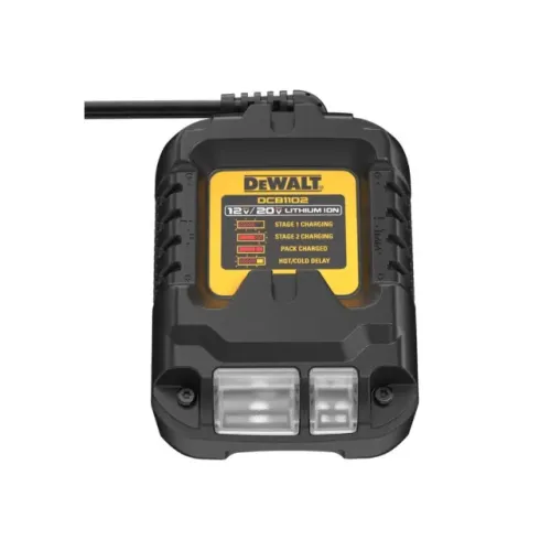 Carregador Bivolt 12V 20V Li-ion 2Ah Dewalt DCB1102-BR