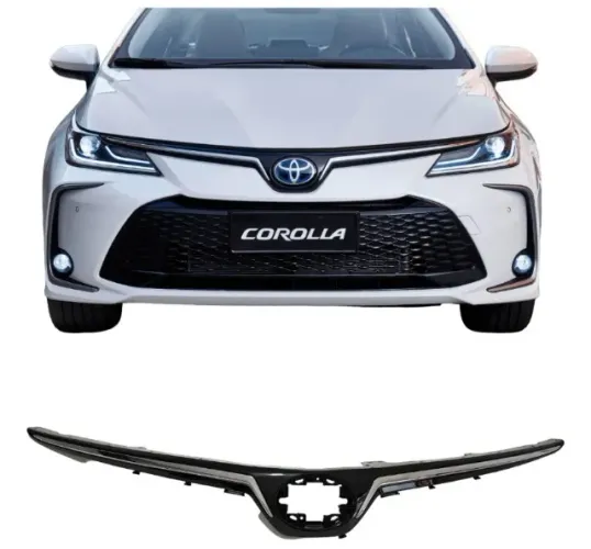 grade radiador corolla cromada 20\24