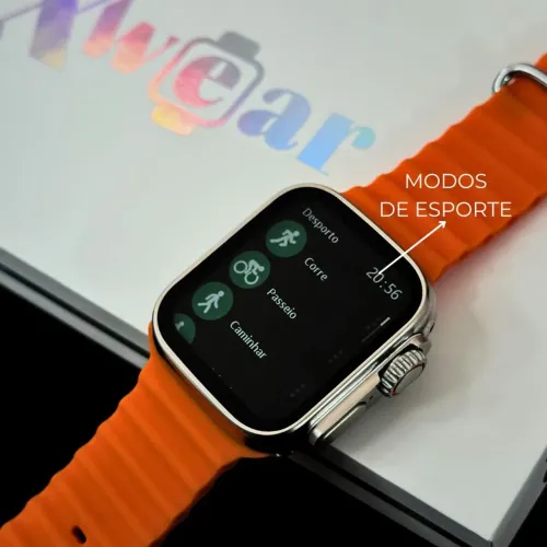 Relógio smartwatch XS9 Ultra 2   Já conta com função 2 gestos