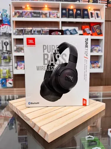Fone de ouvido Bluetooth JBL Original TUNE 710BT Preto | Parcela Sem Juros | Loja Curitiba