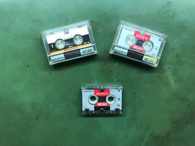 Fita cassete Sony 