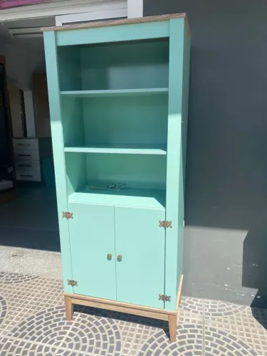 ESTANTE LIVREIRO RETRO