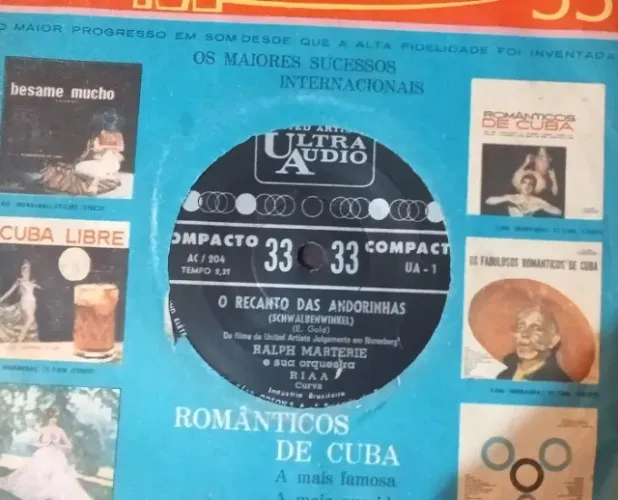 Disco de vinil do Ralph Marterie e sua Orquestra RIAA Curva - Anos 50/60 - Raro