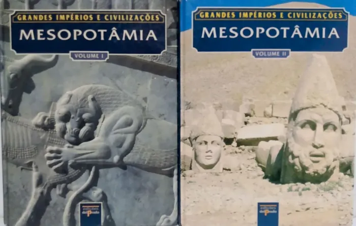 Livros - Coleção Grandes Impérios das Civilizações - Mesopotâmia Vol. 1e 2