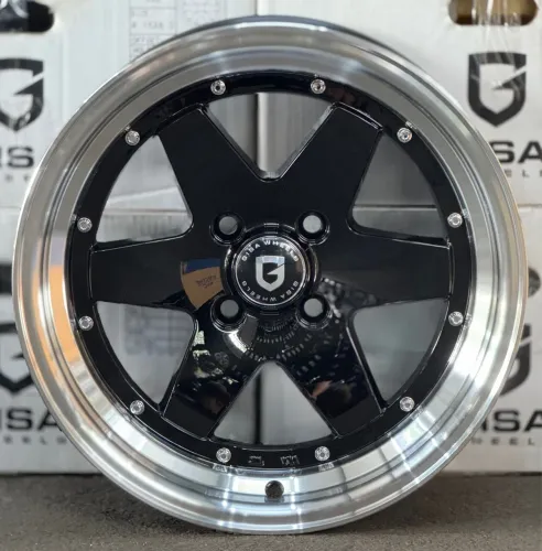 Rodas Gisa aro 15 tala 8 furacão 4x100