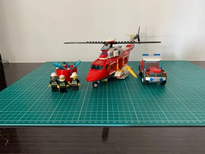Lego Firer Helicopter - 7206