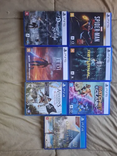Venda e Troca jogos PS5 e PS4