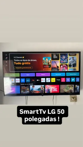 Smart tv 5xmais TV LG de 50 Polegadas