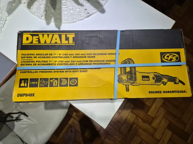 Dewalt Lixadeira Politriz Sem Uso 