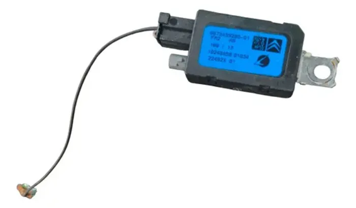 Módulo Amplificador Antena Peugeot 208 2014 2015 2016 2017 Preto