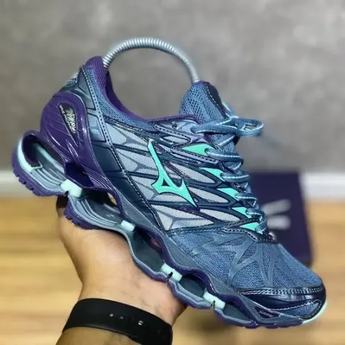 Tênis Mizuno Wave Prophecy X - Azul e Roxo