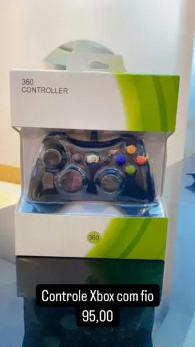 Controle Xbox 360 com Fio
