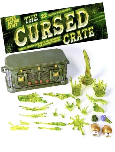 Cursed Crate - Acessórios para Action Figures 1/12 lacrado