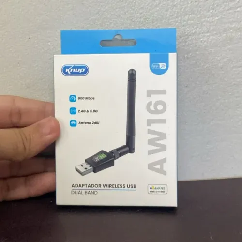 ADAPTADOR WIFI 5G - FAÇO ENTREGA