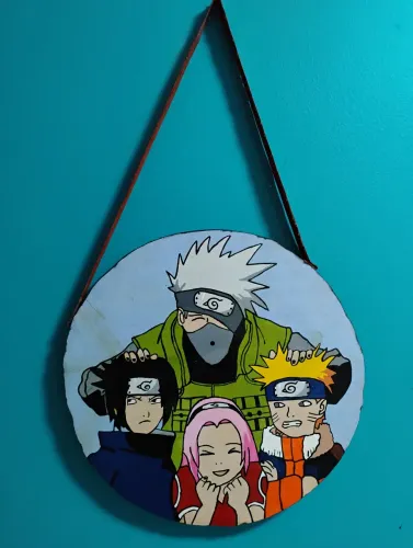 Quadro Decorativo Naruto - Time 7