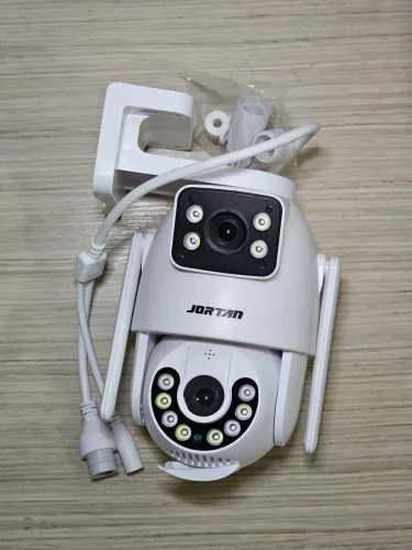 Câmera Segurança Ip Externa Wifi Icsee IP66 PTZ Dupla Lentes Visão Noturna Infravermelho