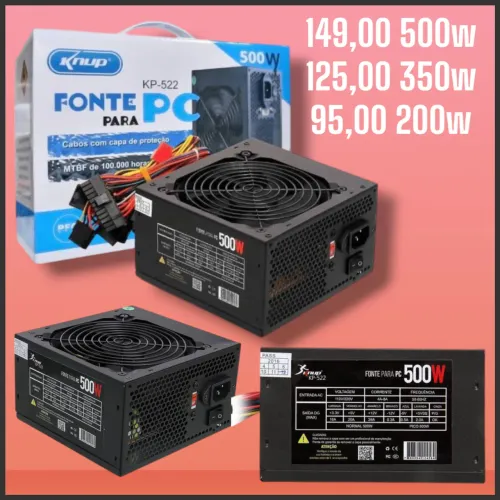 Fonte para pc Knup